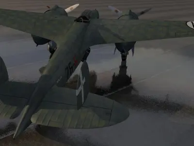 Breda Ba-88 Lince 3D model