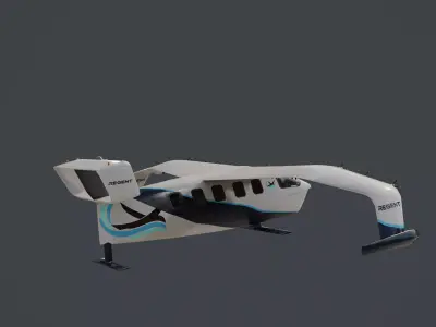 Viceroy Sea Glider - The ULTIMATE SEA SKIMMER Low-poly 3D model