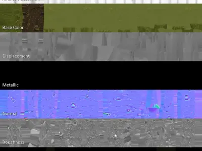  Small Potted Fig Plant Model 