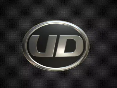 ud logo 3D model
