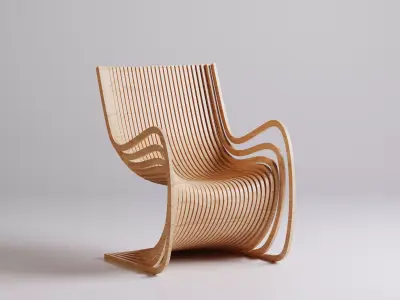 Parametric Chair 3D model