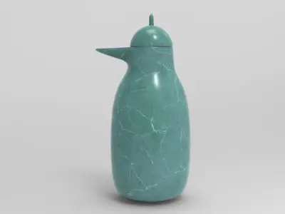 Bird Carafe Low-poly 3D model