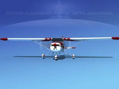 Cessna 150 Aerobat V01 3D model