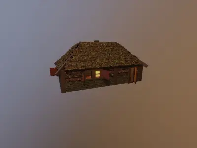 MEDIEVAL HOUSE 2 - LEVEL 1 by RogueFilmProductions 3D model
