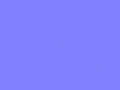 grenade room with number of windows Low-poly 3D model