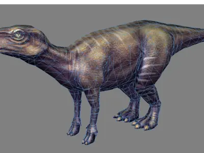 dino model 01 Free low-poly 3D model