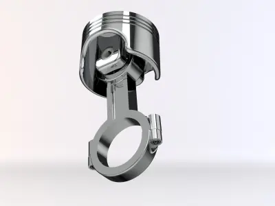 piston assembly 3D model