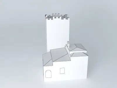 Bujaco tower Caceres Free 3D model