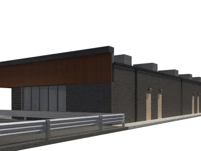 Retail-081 Retail Store 3D model