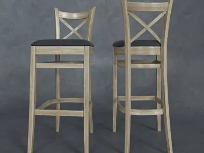 Chair Toscana Free 3D model