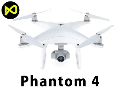 DJI Phantom 4 3D model