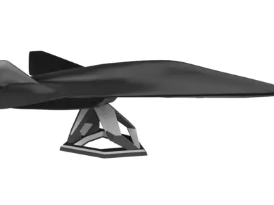 SR-72 Darkstar Son of Blackbird 3D print model