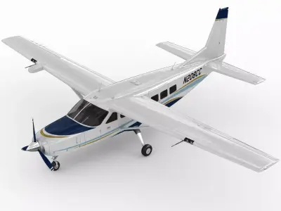 Cessna 208 Caravan 3D model