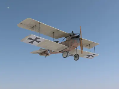 Albatros C3 number 20 3D model