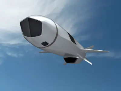 Naval Strike Missile 3D model