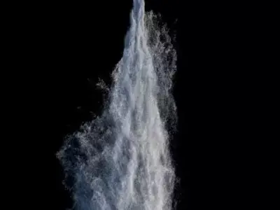 Houdini Power Asset - Waterbomb Impact Asset Tool 3D model