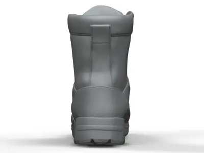 Military Boots 3D model