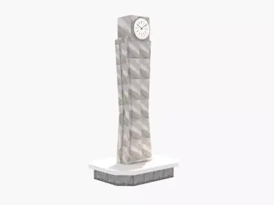 Clock Tower Free 3D model