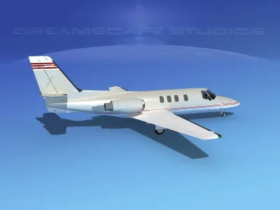 Cessna 500 Citation I V12 3D model