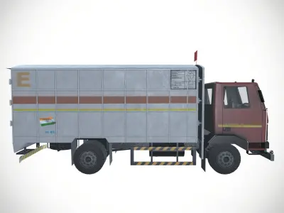 Mining Explosives Transport Truck  3D model