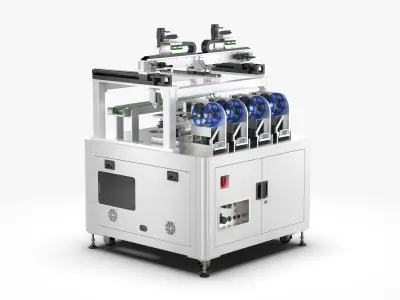 Automatic Four Labeling Machine 3D model