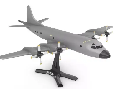 P-3 Orion 3D print model