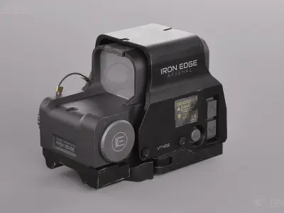 Holographic Sight VTH56 - AAA 3D Asset - Game Ready Low-poly 3D model