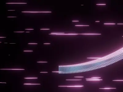 Abstract Torus Animation Free 3D model