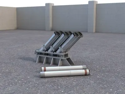 MK-36 SRBOC 3D model