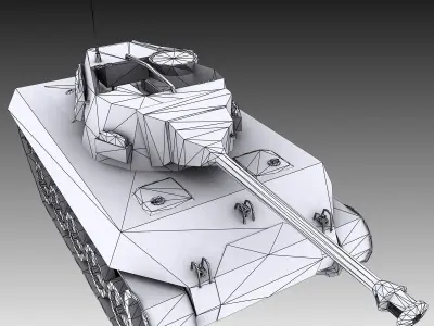 Hellcat Tank 3D model