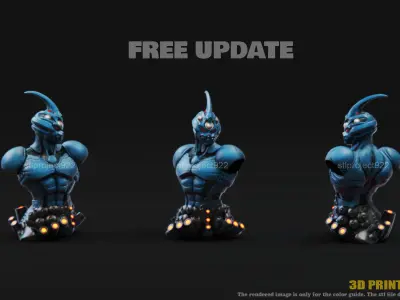 Guyver 3D print model purchase