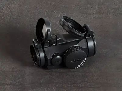 Aimpoint Micro T-2 Low-poly 3D model