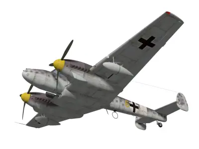Messerschmitt Bf110 G2 3D model