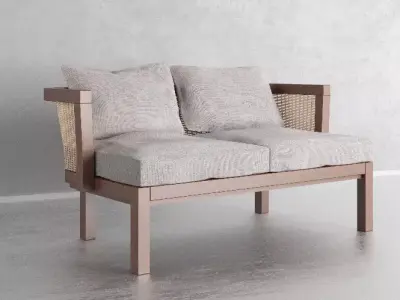 Glamping Chair Free 3D model