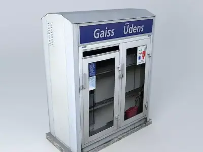 Air%26Water module type 1 Statoil Fuel%26Retail Riga Latvia Free 3D model