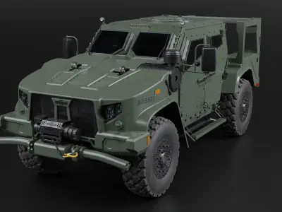 Oshkosh JLTV military vehicle 3D model