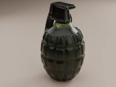 Hand Grenade 3D model