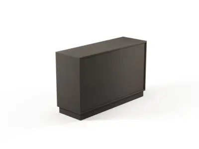 Modern Office Low Cabinet File 2 For Staff  Free 3D model