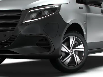 Mercedes Benz eVito Panel Van L3 2024 3D model