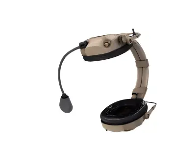 Tactical Headset 3D model