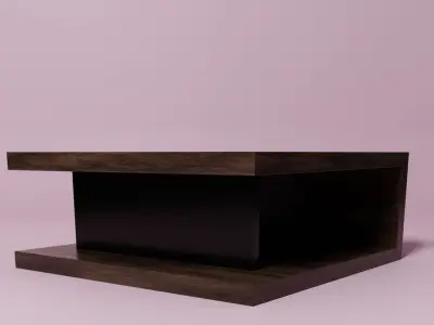 Modern coffee table Free 3D model order