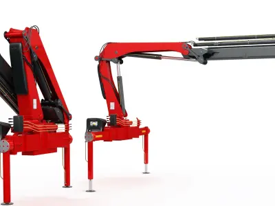 Loader Crane 3D model purchase