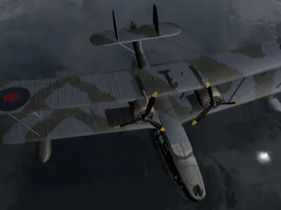 Supermarine Stranraer Mk-1 3D model