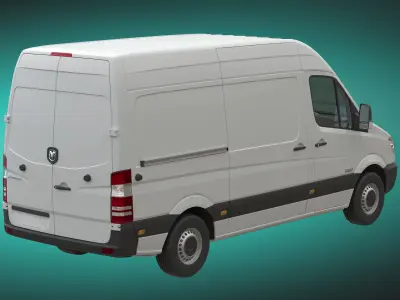 Dodge Sprinter 2500 PanelVan L2H2 3D model