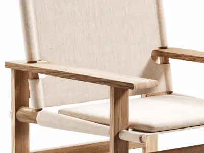 The Canvas Chair 3D model