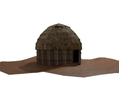 Rumah Honai - Papua Free 3D model