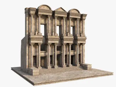 Library Of Celsus Ephesus 3D model
