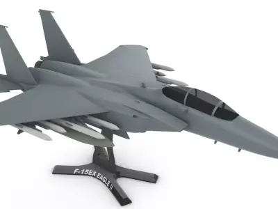 F 15EX Eagle II 3D print model