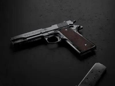 Survival Horror Starter Pack Game-Ready Low-poly 3D model