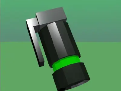 M17-SMOKE GRENADE Free low-poly 3D model